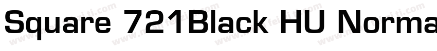 Square 721Black HU Normal字体转换